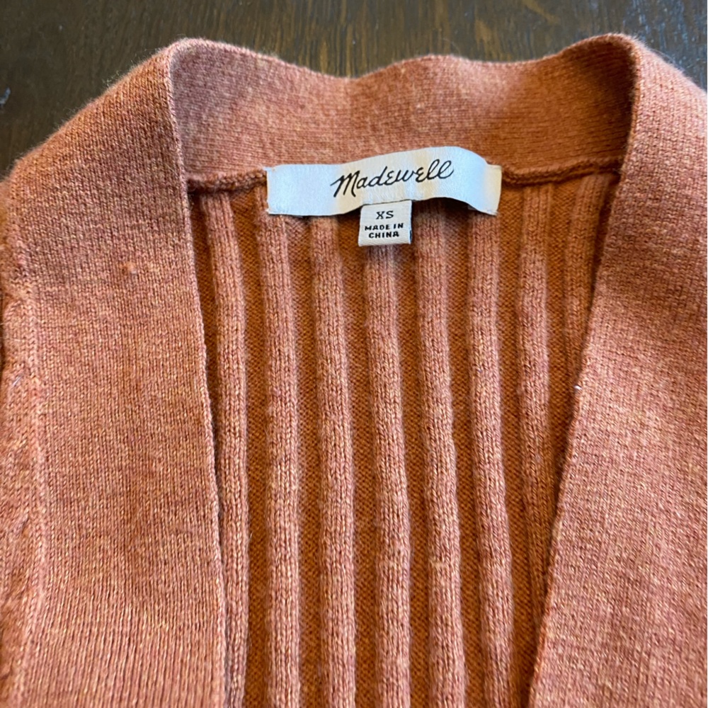 Madewell Brenville Crop Cardigan Sweater (SW1) - Picture 4 of 4